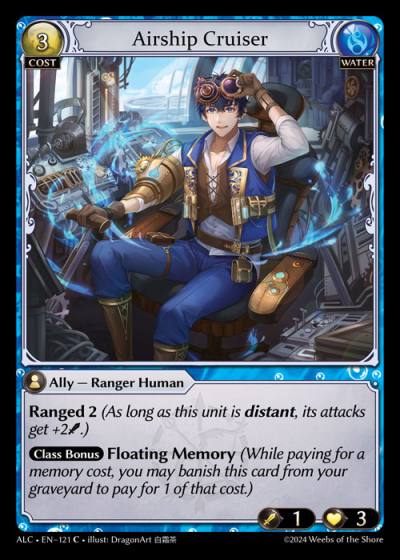 Airship Cruiser ALC-EN-121-Normal-Common (C) - Alchemical Revolution - Grand Archive Card