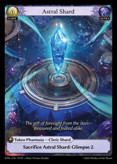 Astral Shard DTR-EN-197-Normal-Common (C) - Distorted Reflections - Grand Archive Card