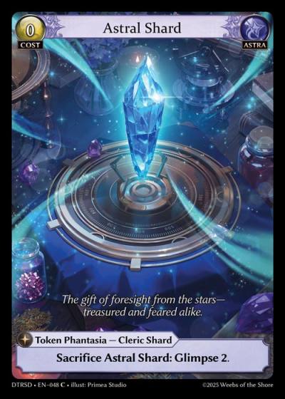 Astral Shard DTRSD-EN-048-Normal-Common (C) - Distorted Reflections Starter Decks - Grand Archive Card