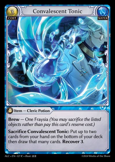 Convalescent Tonic ALC-EN-127-Foil-Common (C) - Alchemical Revolution - Grand Archive Card