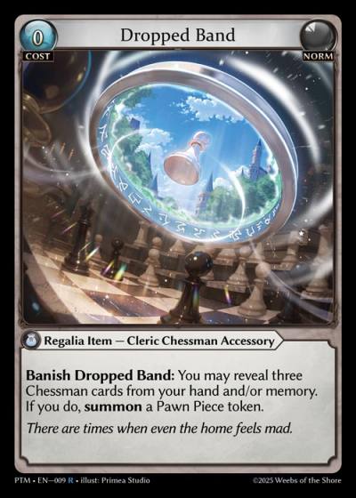 Dropped Band PTM-EN-009-Foil-Rare (R) - Phantom Monarchs - Grand Archive Card