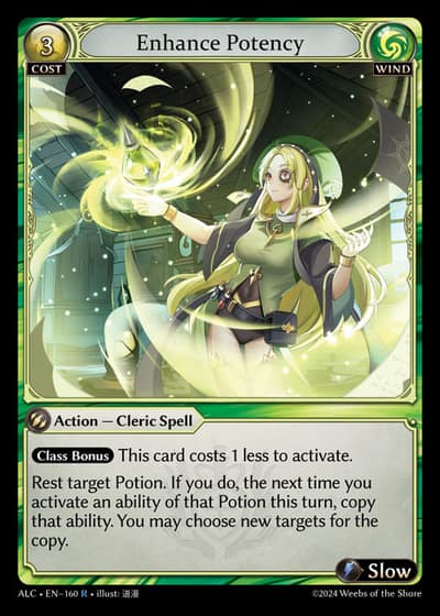 Enhance Potency ALC-EN-160-Foil-Rare (R) - Alchemical Revolution - Grand Archive Card