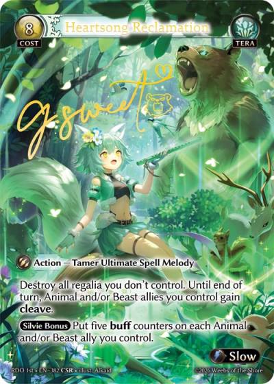Heartsong Reclamation RDO 1st-EN-382-Foil-Common (C) - Radiant Origins First Edition - Grand Archive Card