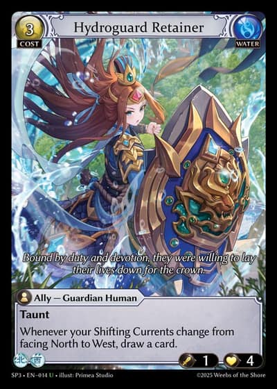 Hydroguard Retainer SP3-EN-014-Foil-Uncommon (U) - Supporter Pack 3 - Grand Archive Card