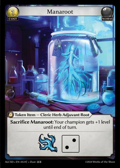 Manaroot ALCSD-EN-053-Normal-Common (C) - Alchemical Revolution Starter Decks - Grand Archive Card