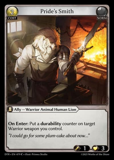 Pride's Smith DTR-EN-079-Foil-Common (C) - Distorted Reflections - Grand Archive Card
