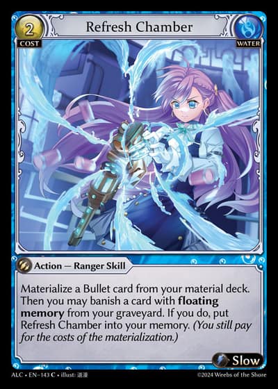 Refresh Chamber ALC-EN-143-Foil-Common (C) - Alchemical Revolution - Grand Archive Card