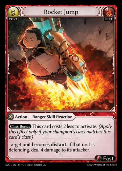 Rocket Jump ALC-EN-117-Foil-Uncommon (U) - Alchemical Revolution - Grand Archive Card