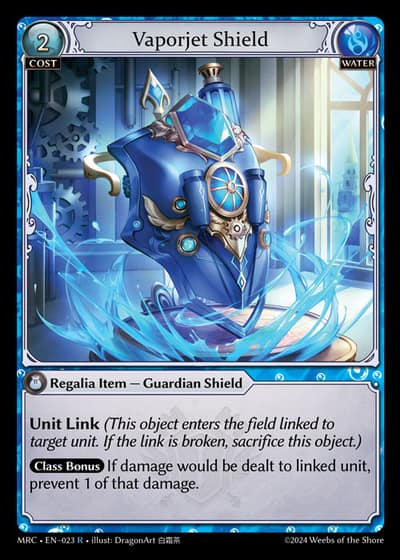 Vaporjet Shield MRC-EN-023-Foil-Rare (R) - Mercurial Heart - Grand Archive Card