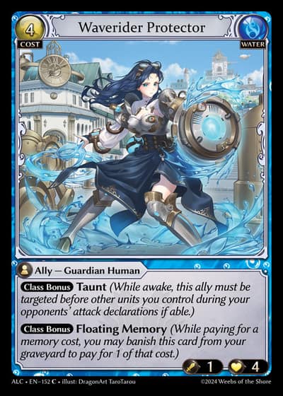 Waverider Protector ALC-EN-152-Foil-Common (C) - Alchemical Revolution - Grand Archive Card
